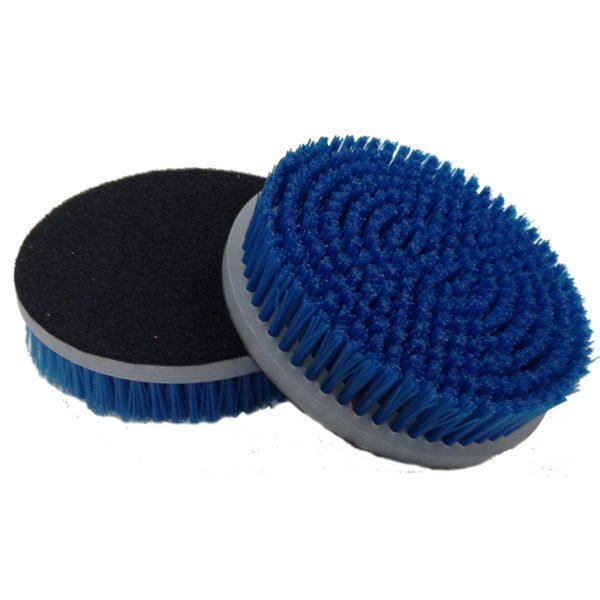 Nanoskin 5" Rotary Brush w/ 1.50" Blue Polypropylene Bristles for Carpets-0