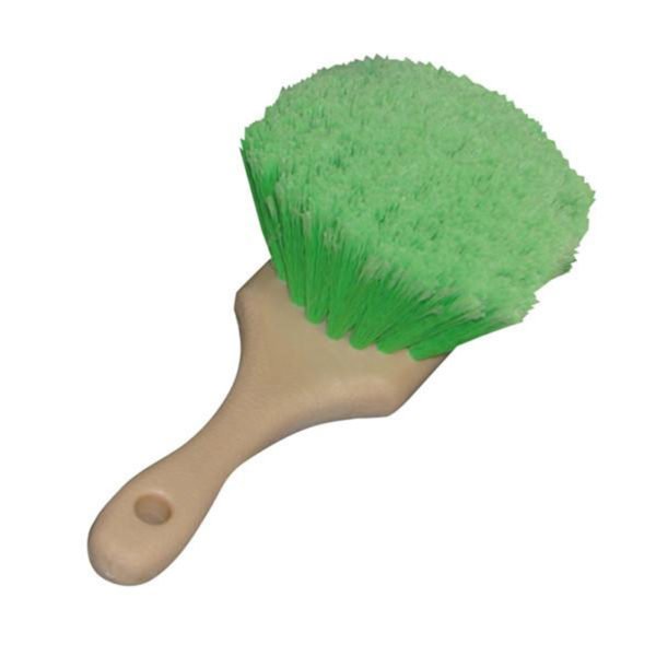 Nanoskin 8.5" Flagged-Tips Green Polystyrene Bristles Brushes (12/ Case)-0